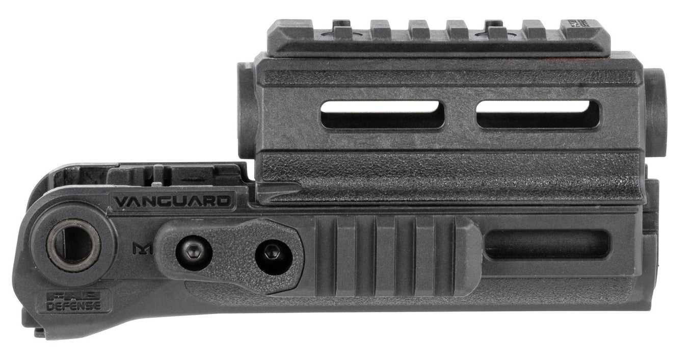 FAB Defense FXVANAKB Vanguard Handguard for AK-47/ AK-74/ AKM M-LOK Rail System 6.41" OAL Black Polymer