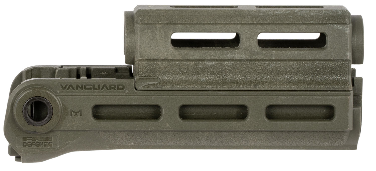 FAB Defense FXVANAKG Vanguard Handguard for AK-47/ AK-74/ AKM M-Lok Rail System 6.41" OAL OD Green Polymer