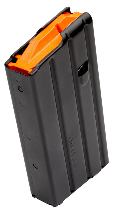 DuraMag 2035041178CPD SS  20rd 350 Legend for AR-15 Black w/ Orange Follower Detachable