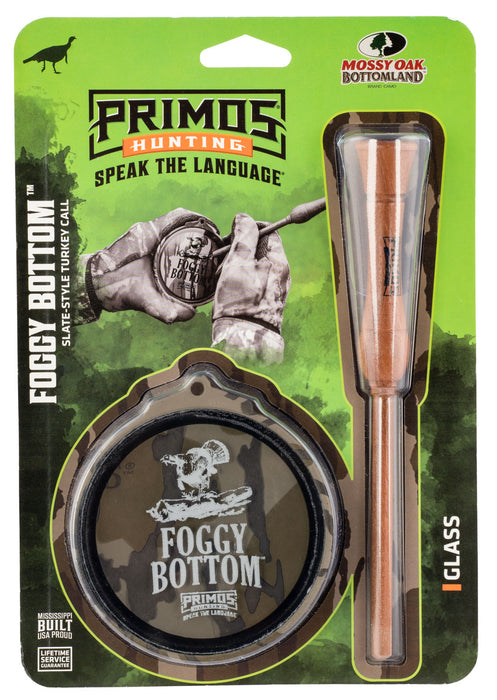 Primos PS2906 Foggy Bottom  Friction Call Attracts Turkeys Mossy Oak Original BottomLand Wood/Glass