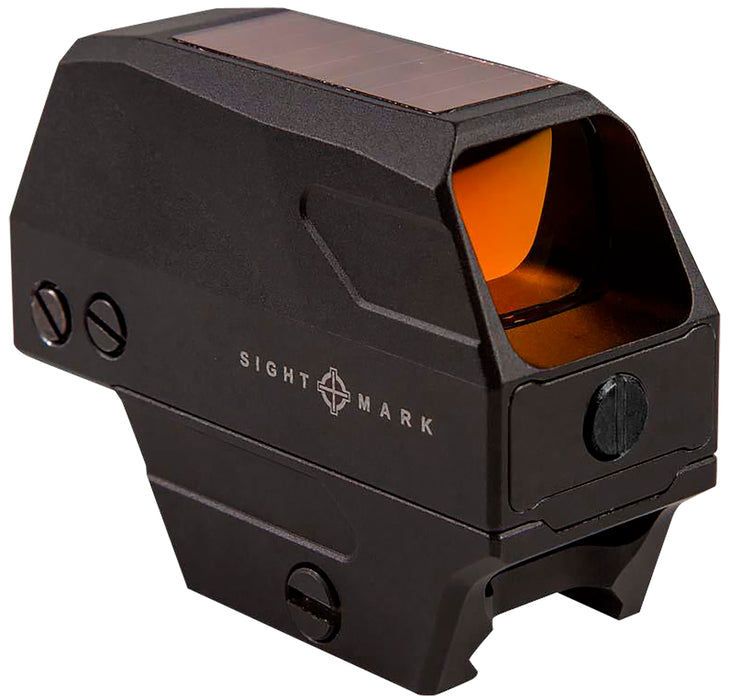 Sightmark SM26030 Volta Solar Red Dot Sight  Matte Black 1x28mm 2 MOA Red Dot Reticle