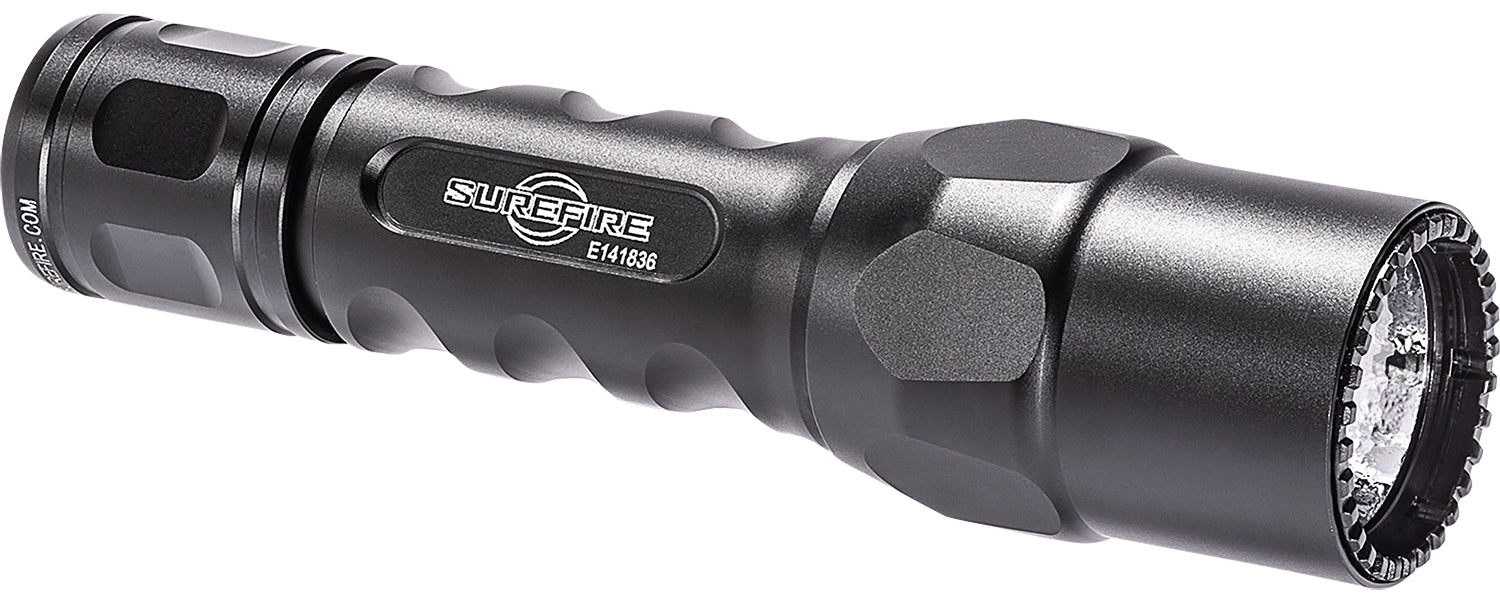 SureFire 6PXDBK 6PX Pro Black Anodized Aluminum White LED 15/600 Lumens 187 Meters Range