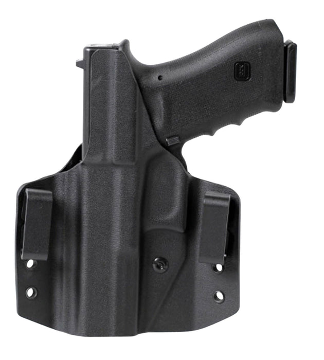 Uncle Mike's 54CCW25BGL CCW Holster OWB Black Boltaron Belt Slide Fits S&W M&P 2.0 Compact Left Hand