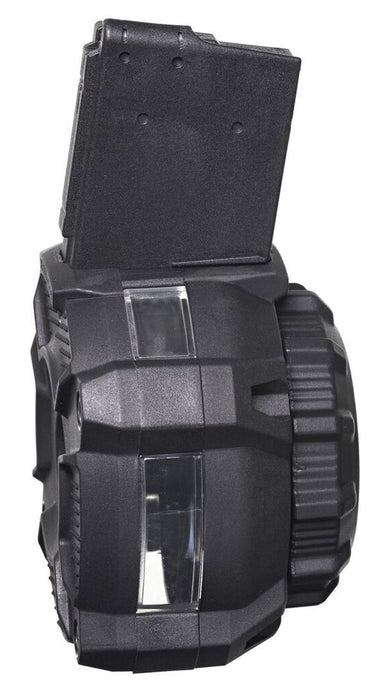 ProMag DRMA24 Standard  65rd Drum w/ Capacity Window 223 Rem/5.56x45mm Fits AR-15 Black DuPont Zytel Polymer