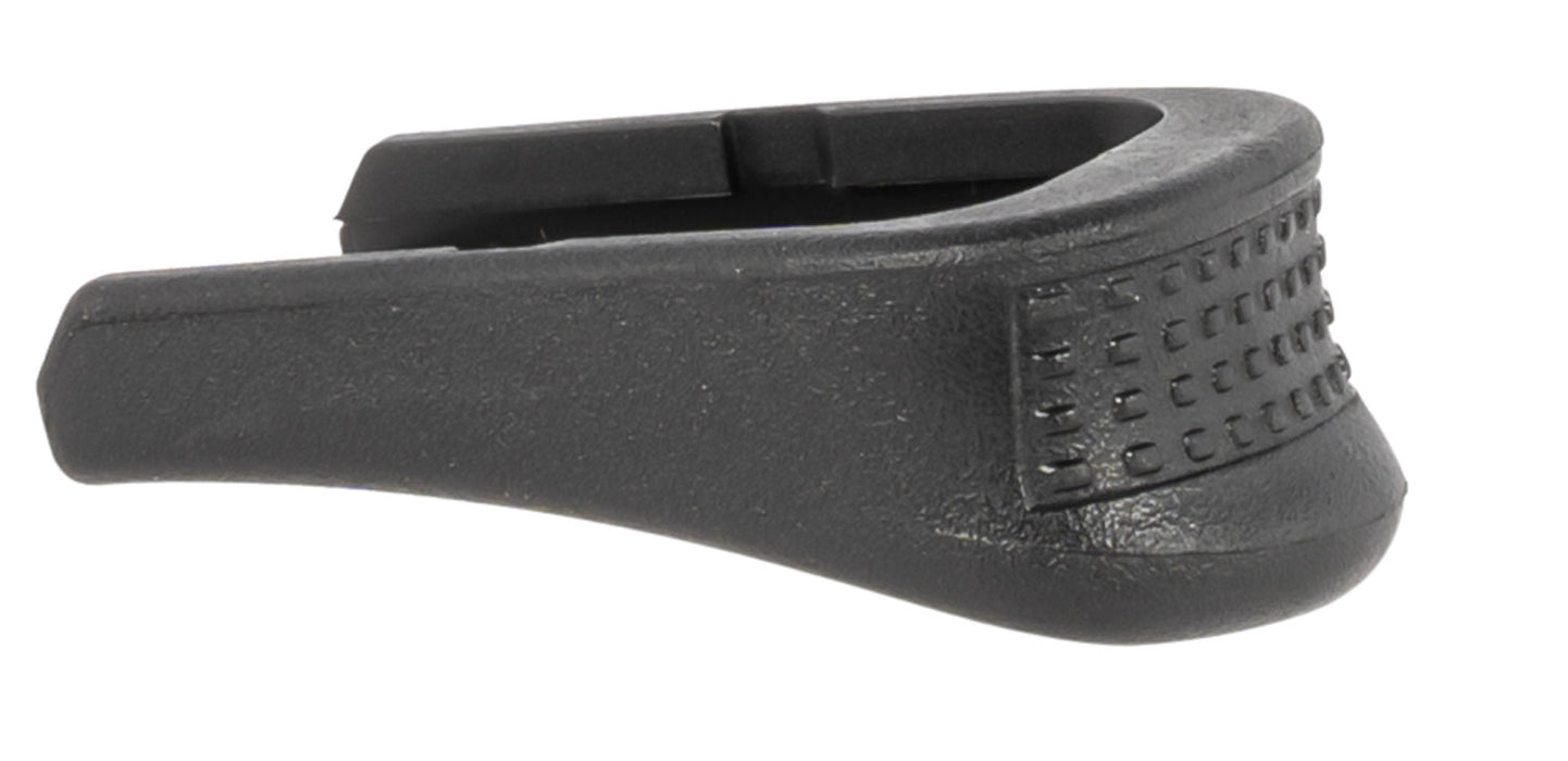 Pearce Grip PG48 Grip Extension  made of Polymer with Texture Black Finish & 5/8" Gripping Surface for 9mm Luger Glock 43X, 48