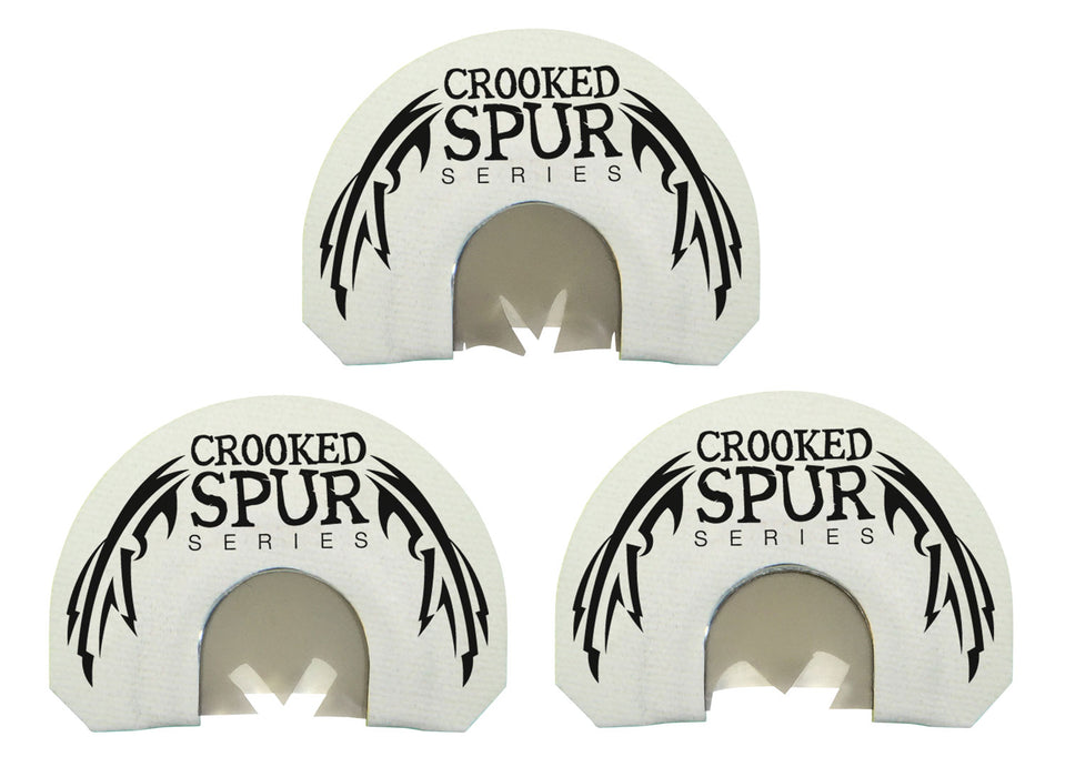 Foxpro CSGSCOMBO Crooked Spur Ghost Spur Combo Diaphragm Call, Attracts Turkey,  Triple Prophylactic Reeds