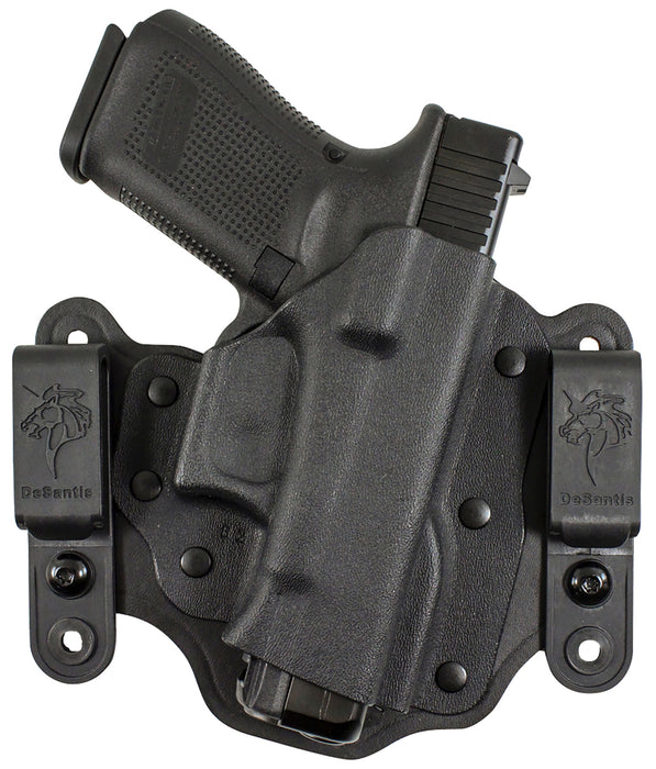 DeSantis Gunhide 160KA8HZ0 Hidden Truth  IWB Black Kydex Belt Clip Fits Sig P250 Compact/P320 Compact/P320X Compact Right Hand