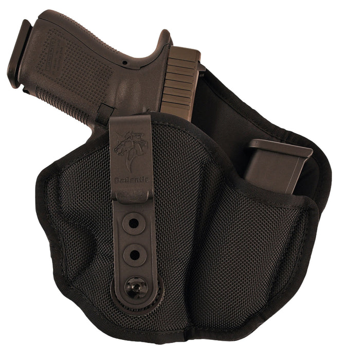 DeSantis Gunhide M89BAE1Z0 Inner Piece 2.0 AIWB Black Nylon Belt Clip Compatible w/Glock 26/Ruger SR/Sig P239 Right Hand