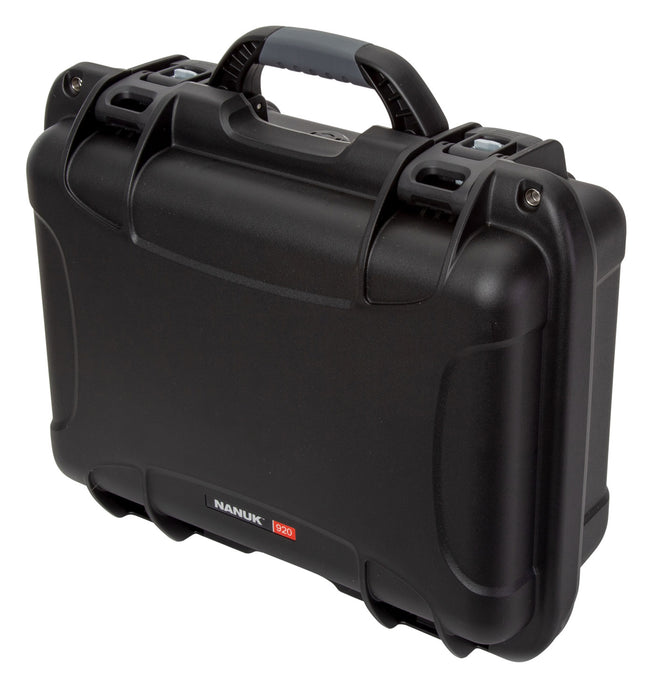 Nanuk 920-1001 920  Black Polymer with Foam Padding & Latches 15" L x 10.50" W x 6.20" H  Interior Dimensions