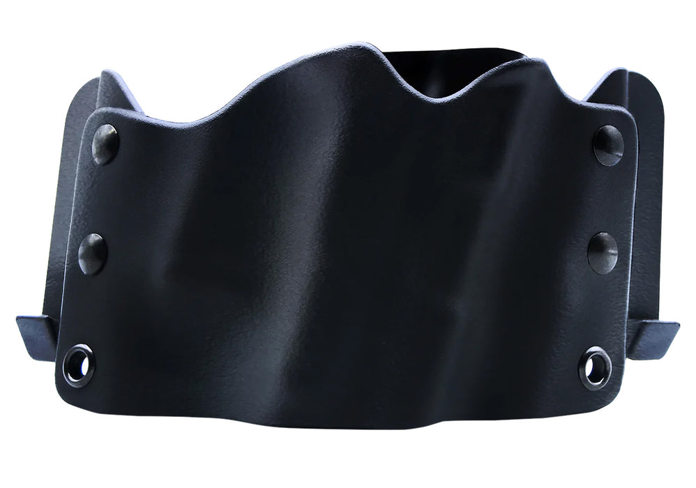 Stealth Operator H60221 Compact Clip Holster OWB Black Polymer, Compatible w/Springfield XD, Glock (Except 42), Taurus 24/7 Belt Clip Mount Right Hand
