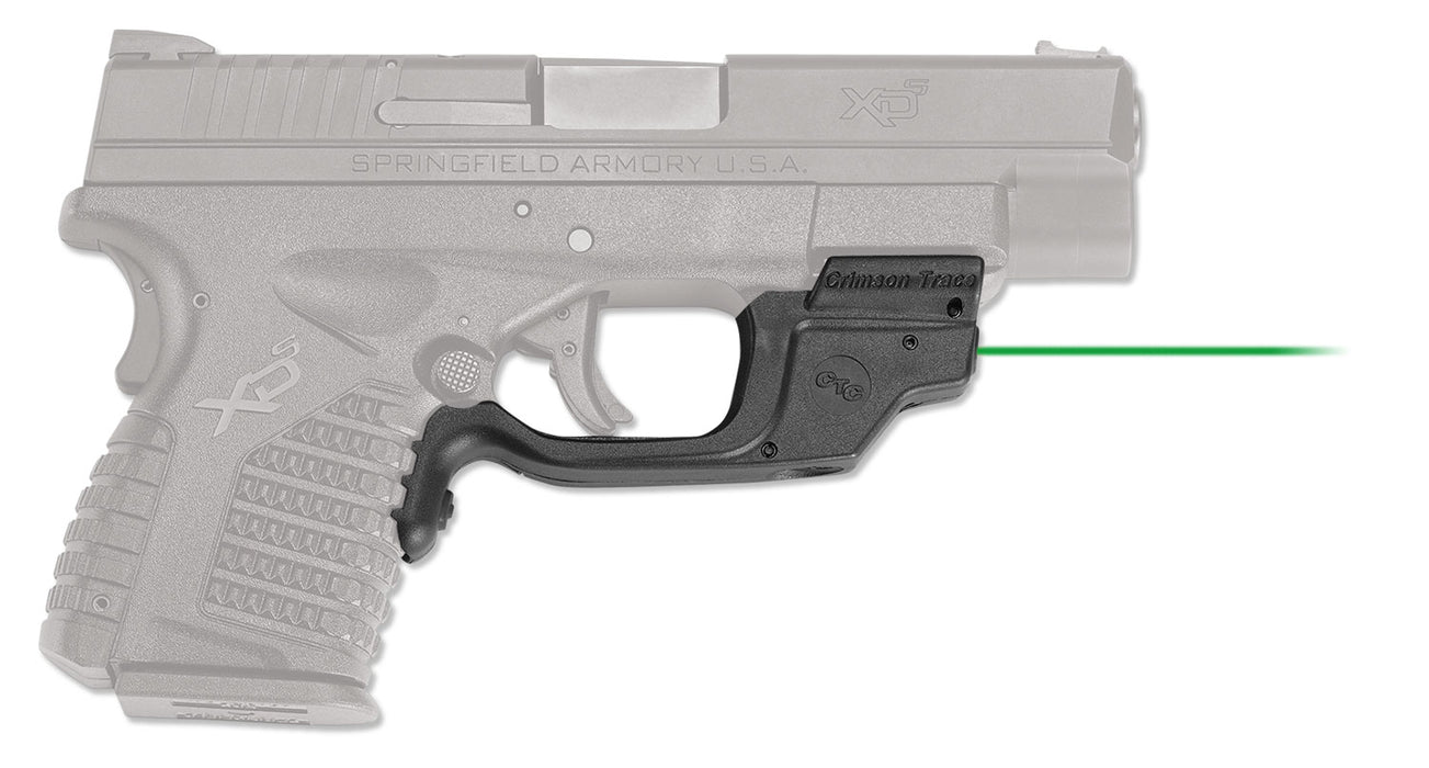 Crimson Trace 01-4720-1 LG-469G Green Laserguard  Black Springfield Armory XD-S 3.3 & 4.0