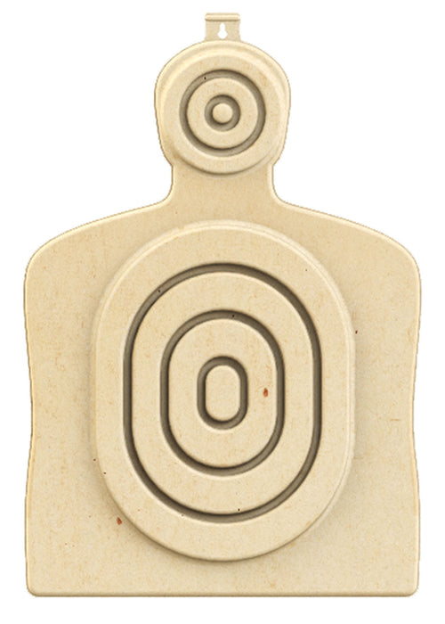 Birchwood Casey 3DTGTBTT Torso Target  31.25" H x 21.25" W x 1" D 3D Bullseye Tan 3 Per Pack