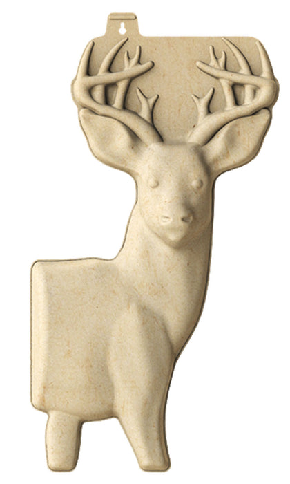 Birchwood Casey 3DTDTDEER 3D Deer 31.25" x 17" x 4" Tan 3 Per Pack