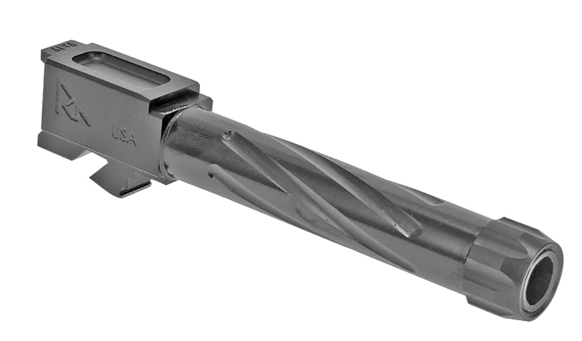 Rival Arms RA20G202D Precision V1 Drop-In Barrel 9mm Luger 4.02" Stainless PVD Finish 416R Stainless Steel Material with Threading for Glock 19 Gen3-4