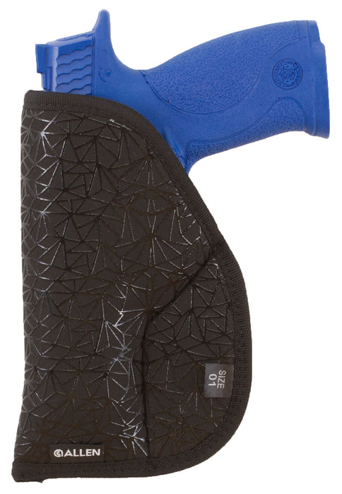 Allen 44902 Spiderweb In-The-Pocket Conceal Carry Holster Size 00 Black Nylon w/Web Grip Pattern, fits 2-3" Barrel Revolver Ambidextrous