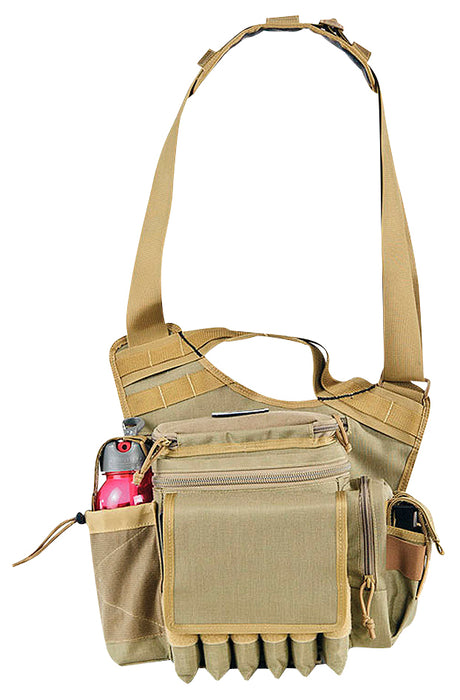 GPS Bags 1180RDPT Rapid Deployment Sling Pack Tan 600D Polyester Large 1 Handgun