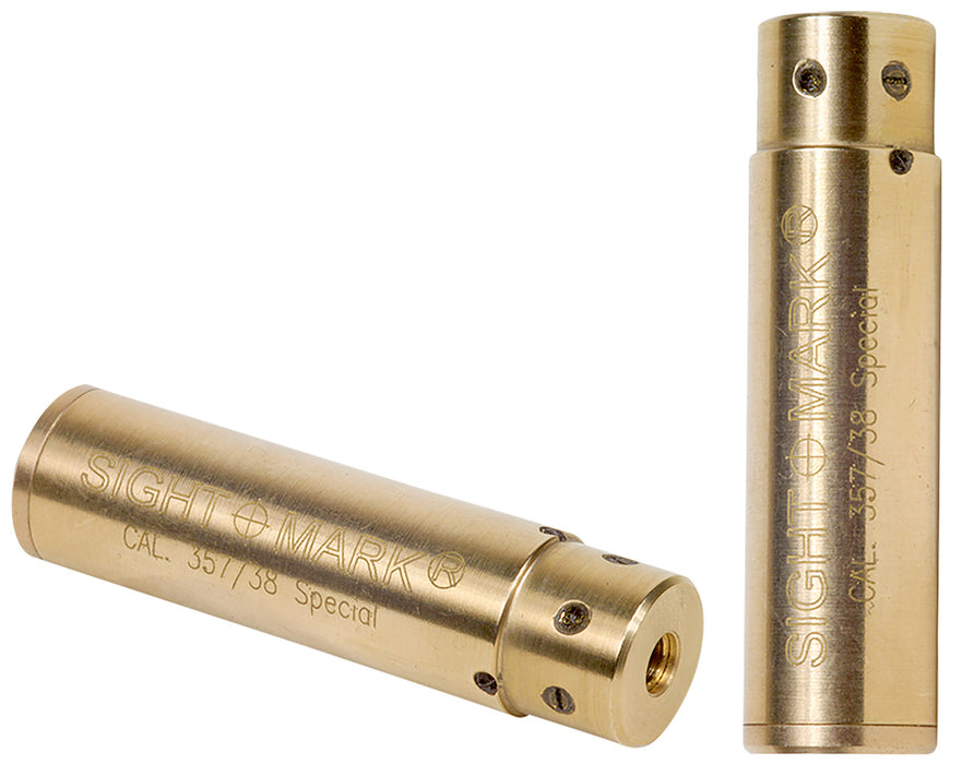 Sightmark SM39018 Boresight  Red Laser for 38 Special/357 Mag Brass Includes Battery Pack & Carrying Case