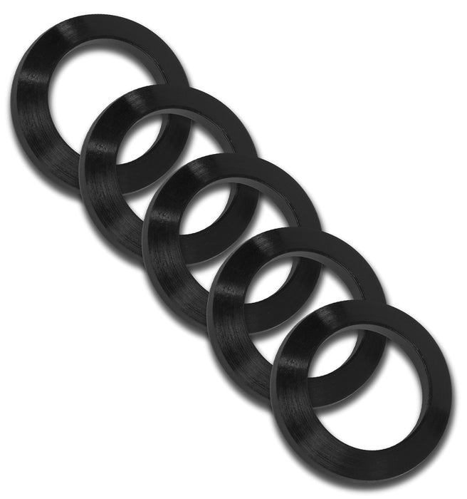 GrovTec US Inc GTHM319 Crush Washer  223 Cal Black Nitride Steel 1/2"-28 tpi Rifle 5 Per Pack