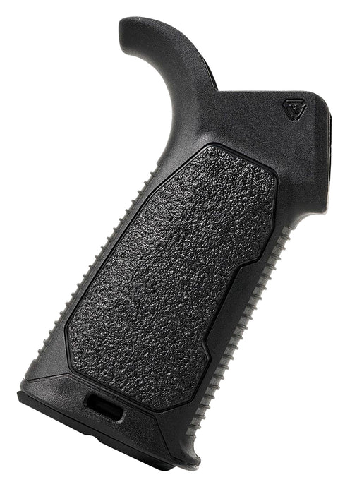 Strike AROMPG25 AR Enhanced Pistol Grip 25 Degrees AR Platform Black Rubber