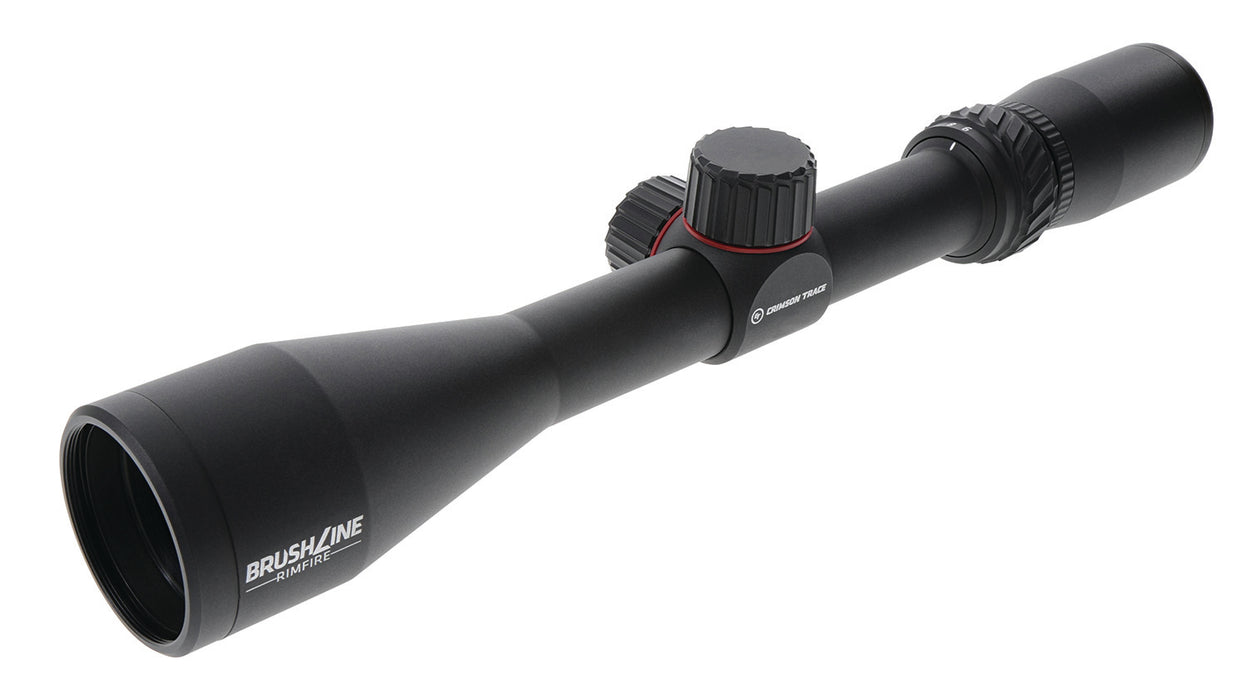 Crimson Trace 0101580 Brushline  Black Anodized 3-9x40mm 1" Tube BDC Rimfire Reticle