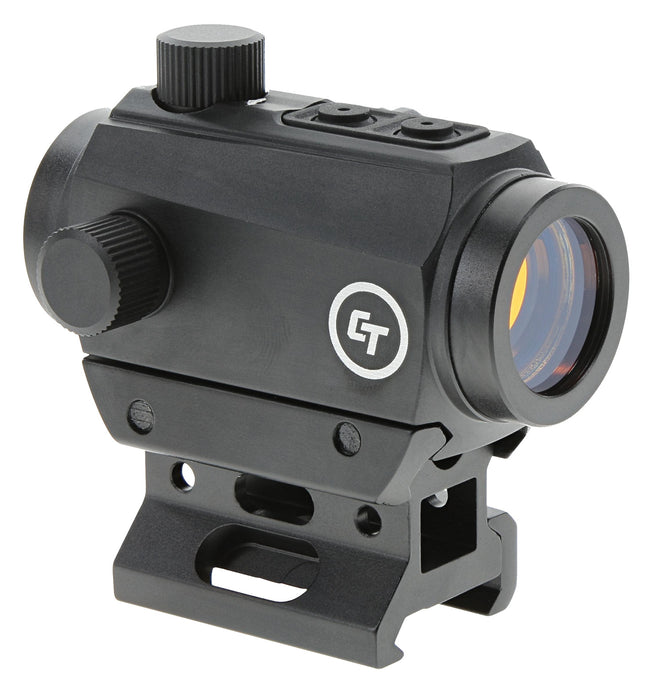 Crimson Trace 0102030 CTS-25 Compact Matte Black 1 x 20mm 4 MOA Illuminated Red Dot Reticle