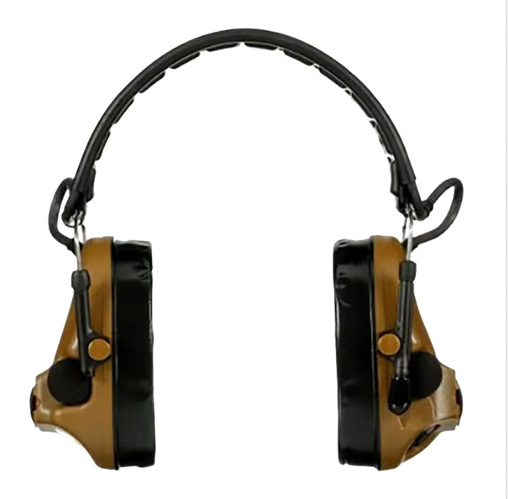 Peltor MT20H682FB09CY ComTac V Hearing Defender Headset 23 dB Over the Head Coyote Brown Adult