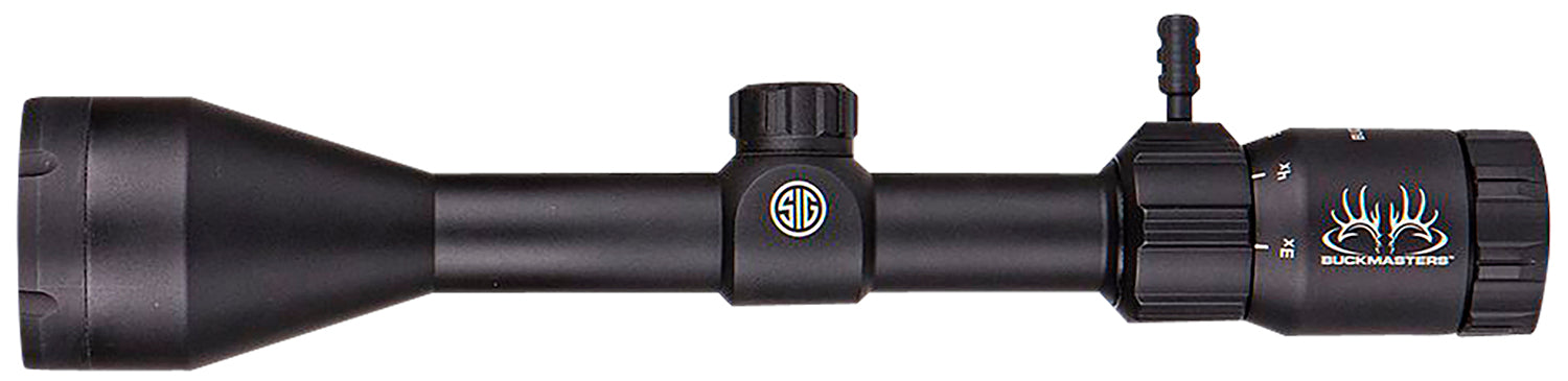 Sig Sauer Electro-Optics SOBM33002 Buckmasters  Black Anodized 3-9x 50mm 1" Tube BDC Reticle