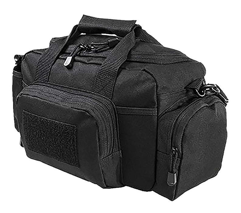 NcStar CVSRB2985B VISM Range Bag with Small Size, Side Pockets, PALs Webbing, Carry Handles, Pockets & Black Finish