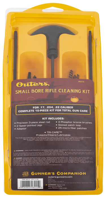 Outers 46215 Brass Rod Rifle Kit Small Bore Rifle 17/204/22 Caliber 9 Pieces