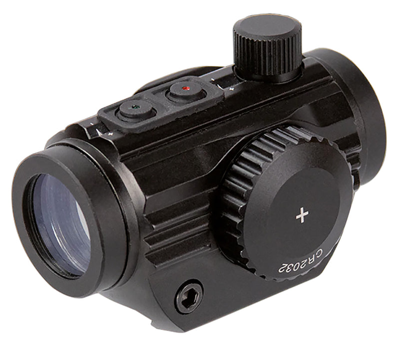 Aim Sports RD120PE 5-MOA Micro Dot Sight  Black Anodized 1 x 20 mm Red/Green Dual Illuminated