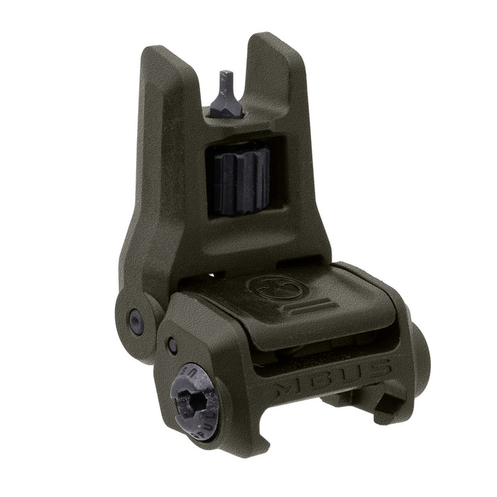 Magpul MAG1166-ODG MBUS 3 Sight Front  Olive Drab Green Flip Up AR-10/AR-15/M4/M16/M110/SR-25