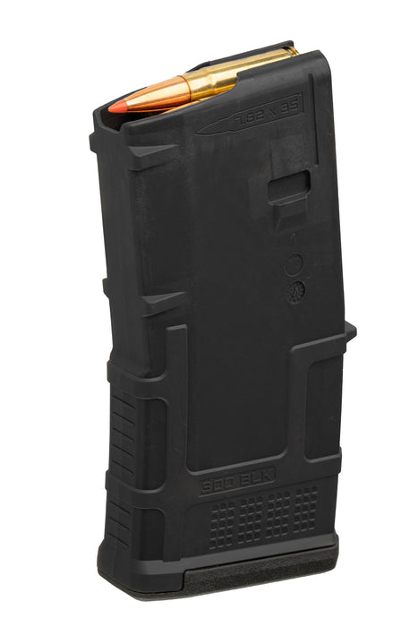 Magpul MAG1182-BLK PMAG GEN M3 20rd 300 Blackout Fits AR-15 Black Polymer