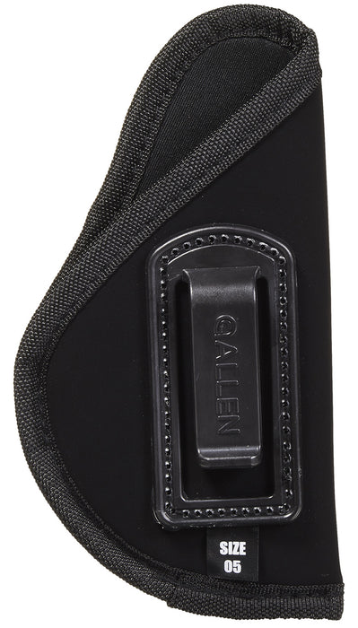 Allen 44605 Inside-The-Pant Conceal Carry Holster Size 05 IWB Black Polyester Belt Clip Compatible w/Glock 43/43X/Sig P365  Right Hand