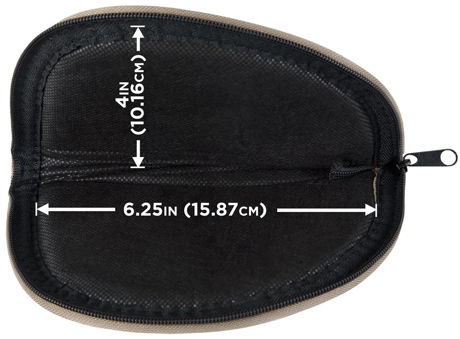 Allen 728 Pistol Case  8" Long Green Earth Tone Holds Handgun Endura