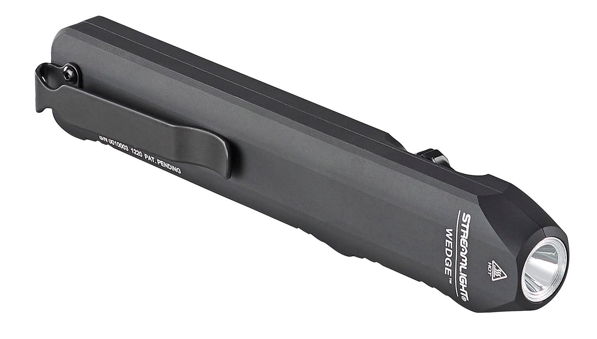 Streamlight 88810 Wedge Slim  Black Anodized Aluminum White LED 300/1000 Lumens 110 Meters Range