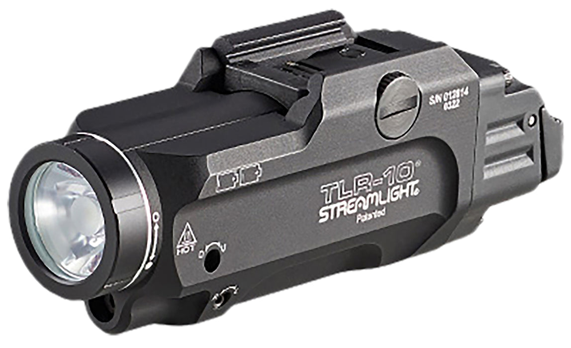 Streamlight 69470 TLR-10 Gun Light with Red Laser  Black Anodized 1,000 Lumens White LED