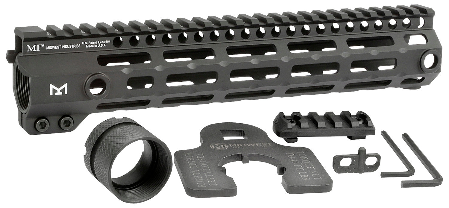 Midwest Industries MIG4M105 Tactical G4M Handguard Aluminum Black Anodized AR-15