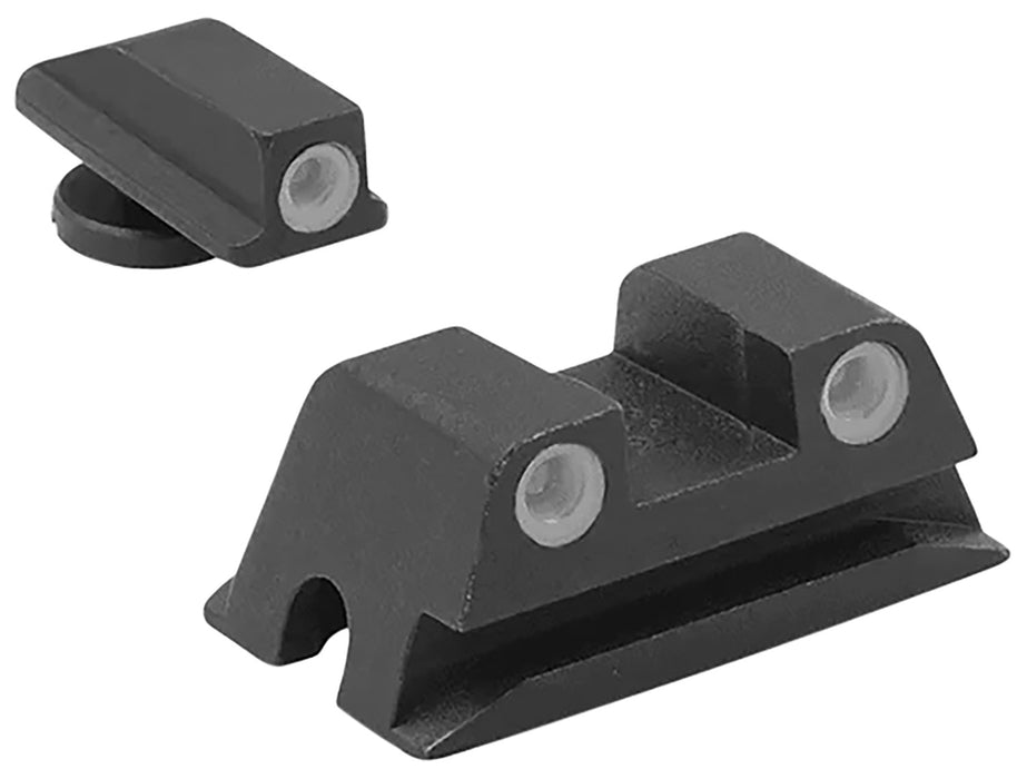 Meprolight USA 188023101 Tru-Dot  Black | Green Tritium Front Sight Green Tritium Rear Sight Set