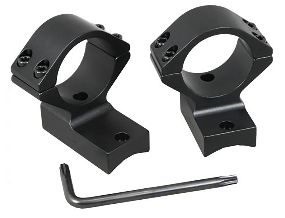 Talley 940840 Scope Ring Set  For Rifle Kimber 8400 Medium 1" Tube Black Anodized Aluminum