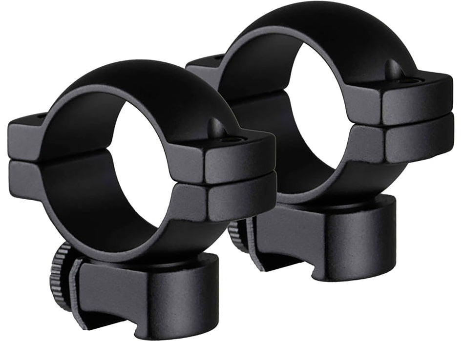 TruGlo TGTG8960B2 Lightweight Scope Rings  Matte Black 1" Medium 2 Screws (1 Per Side)