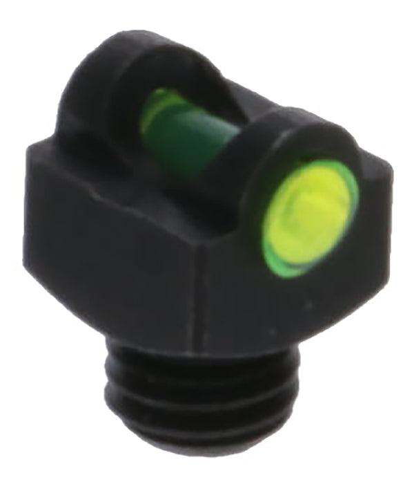 TruGlo TGTG954AG StarBrite Deluxe Bead  Black | Green Fiber Optic Front Sight 6-48" Threads