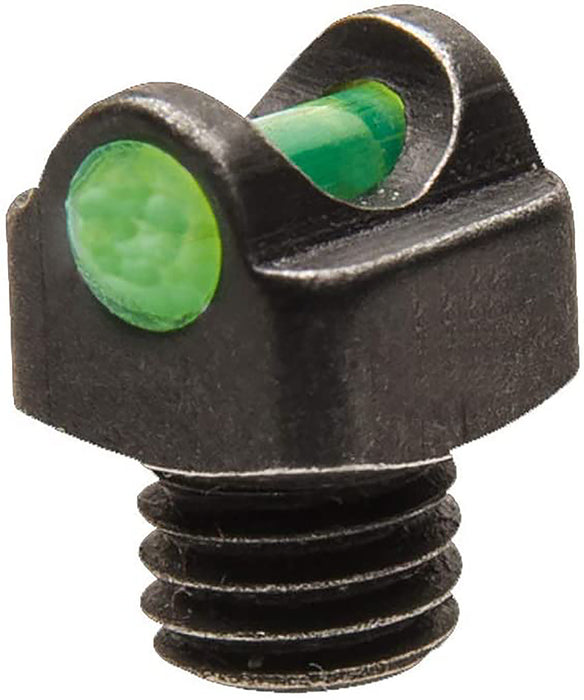 TruGlo TGTG954DG StarBrite Deluxe Bead  Black | Green Fiber Optic Front Sight 2.6mm Threads