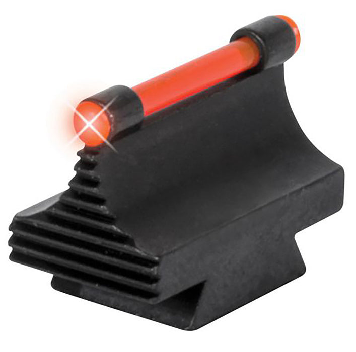 TruGlo TGTG95450RR 3/8" Dovetail Front Sight  Black 0.450" Red Ramp for Rifle