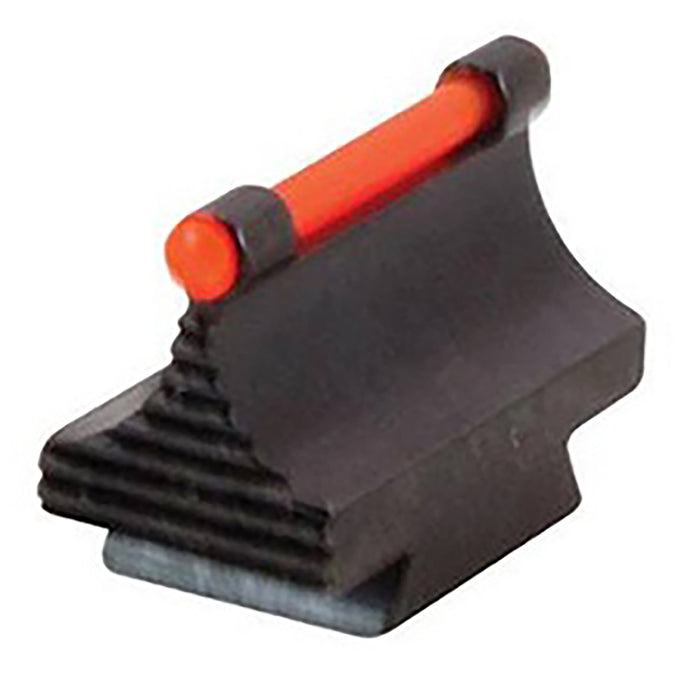 TruGlo TGTG95500RR 3/8" Dovetail Front Sight  Black 0.500" Red Ramp for Rifle