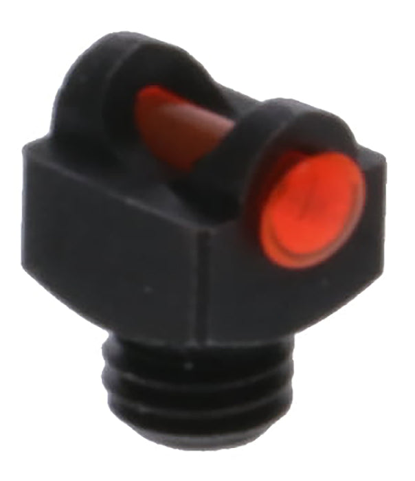 TruGlo TGTG954AR StarBrite Deluxe Bead  Black | Red Fiber Optic Front Sight 6-48" Threads