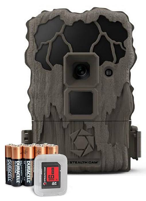 Stealth Cam STCQS20NGK QS20 Combo Camo No Glow IR Flash, Up to 32GB SD Card Memory, Features Integrated Python Provision Lock Latch