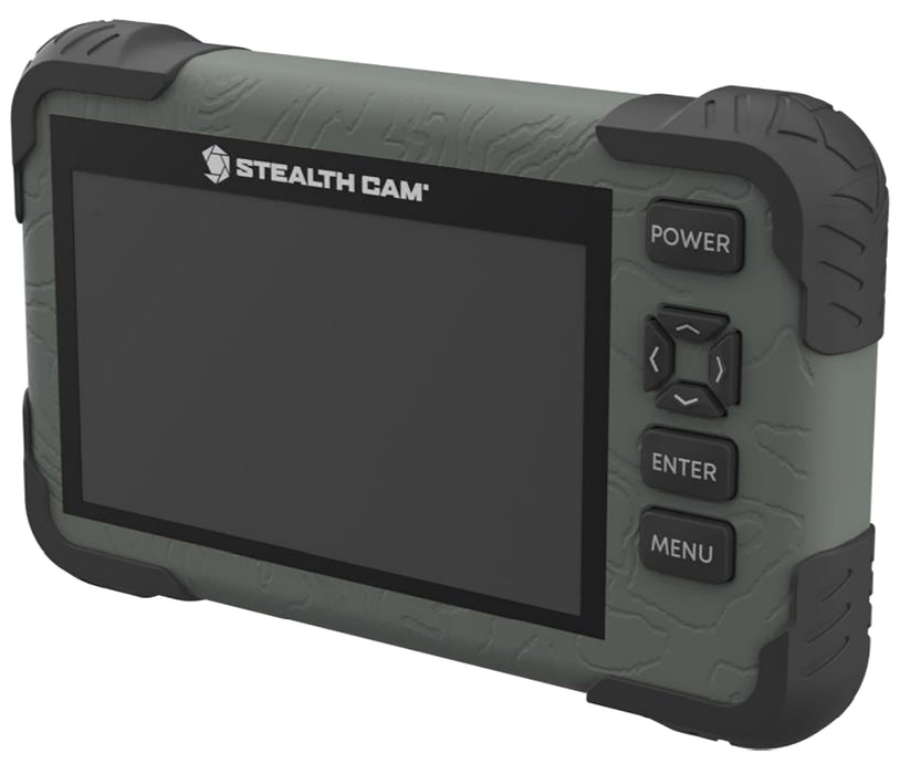 Stealth Cam STCCRV43XHD SD Card Viewer  4.30" Color LCD Touch Screen SD Card Slot/Up to 32GB Black/Green