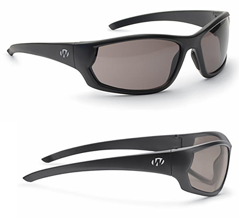 Walker's GWPIKNFF1SMK Ballistic Eyewear IKON Carbine Adult Smoke Gray Lens Matte Black Frame