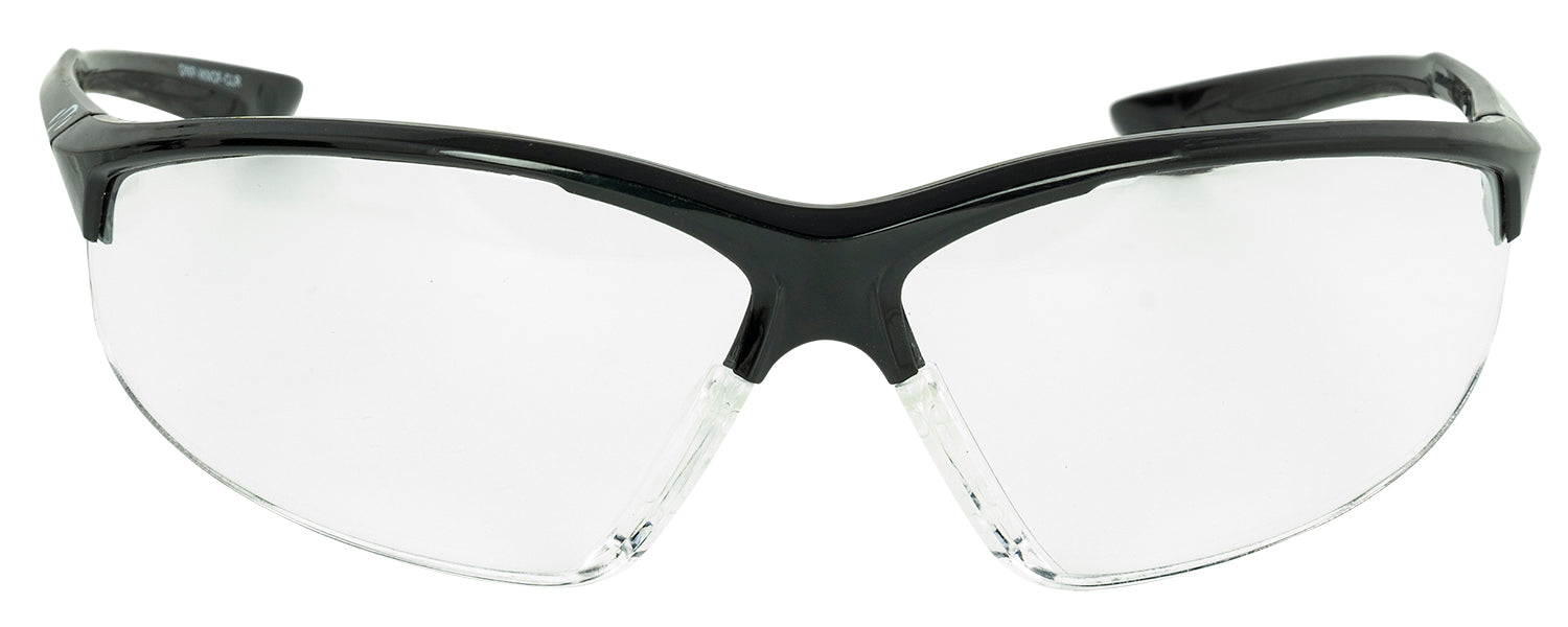 Walker's GWPIKNOF1CLR Ballistic Eyewear IKON Tanker Adult Clear Lens Matte Black Frame