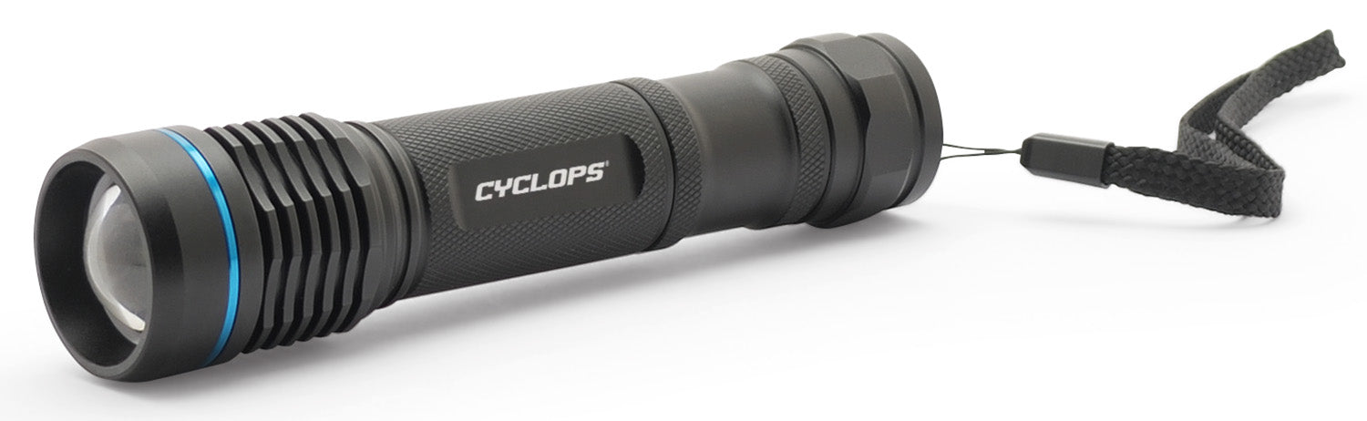 Cyclops CYCFLS700 Steropes 700  Black Anodized 400/700 Lumens  White Cree LED